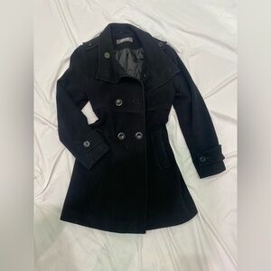 Kenneth Cole Reaction Black Pea Coat